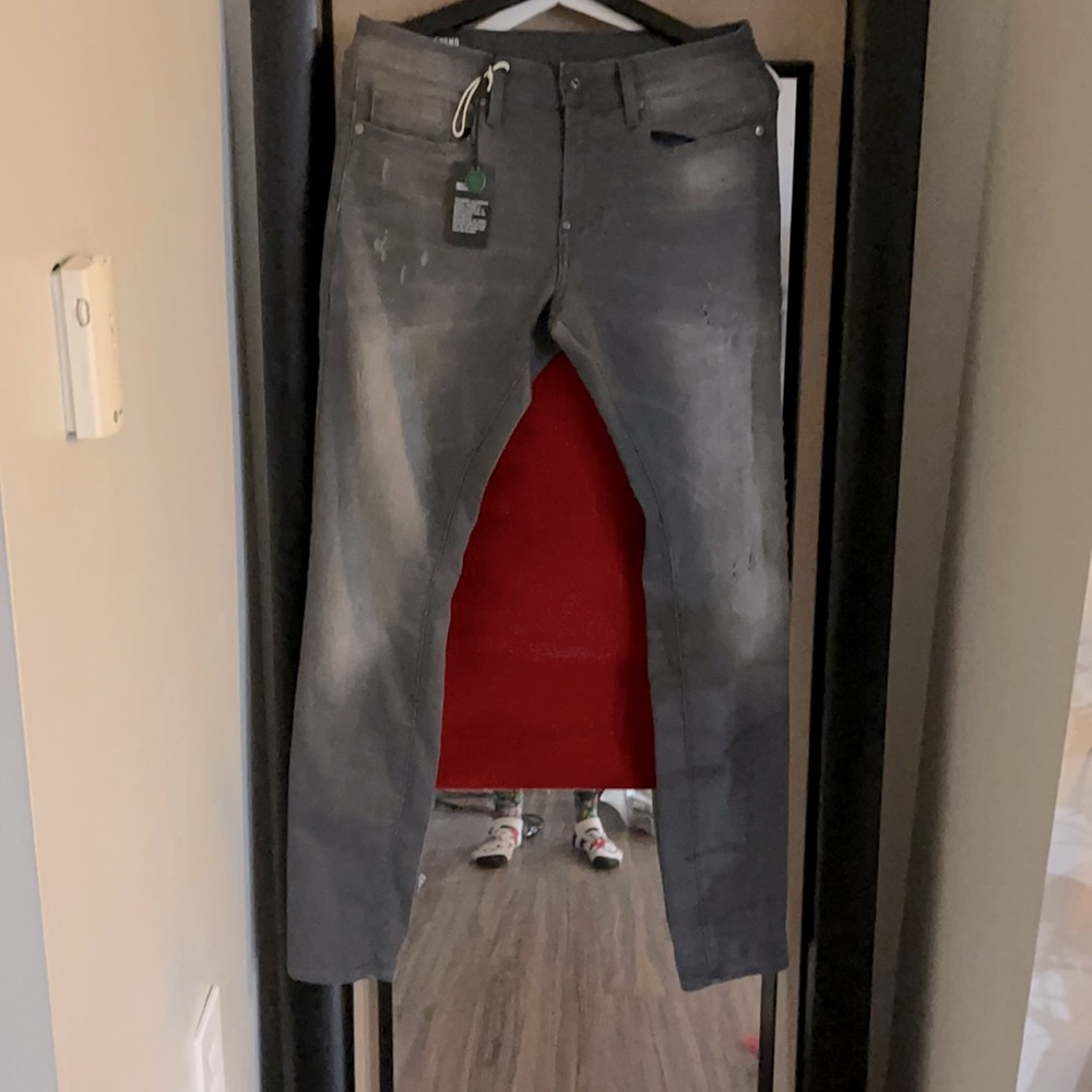 G RAW Ash black Jeans